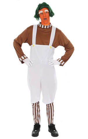 mens oompa loompa costume